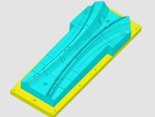 プレス金型の3Dモデル